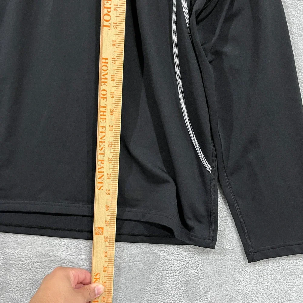 Under Armour Black Sweatshirt‎ Mens Large Long Sleeve Athletic Quarter Zip
